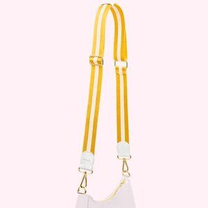 Stoney Clover Lane Adjustable Crossbody Strap - Yellow - NWT